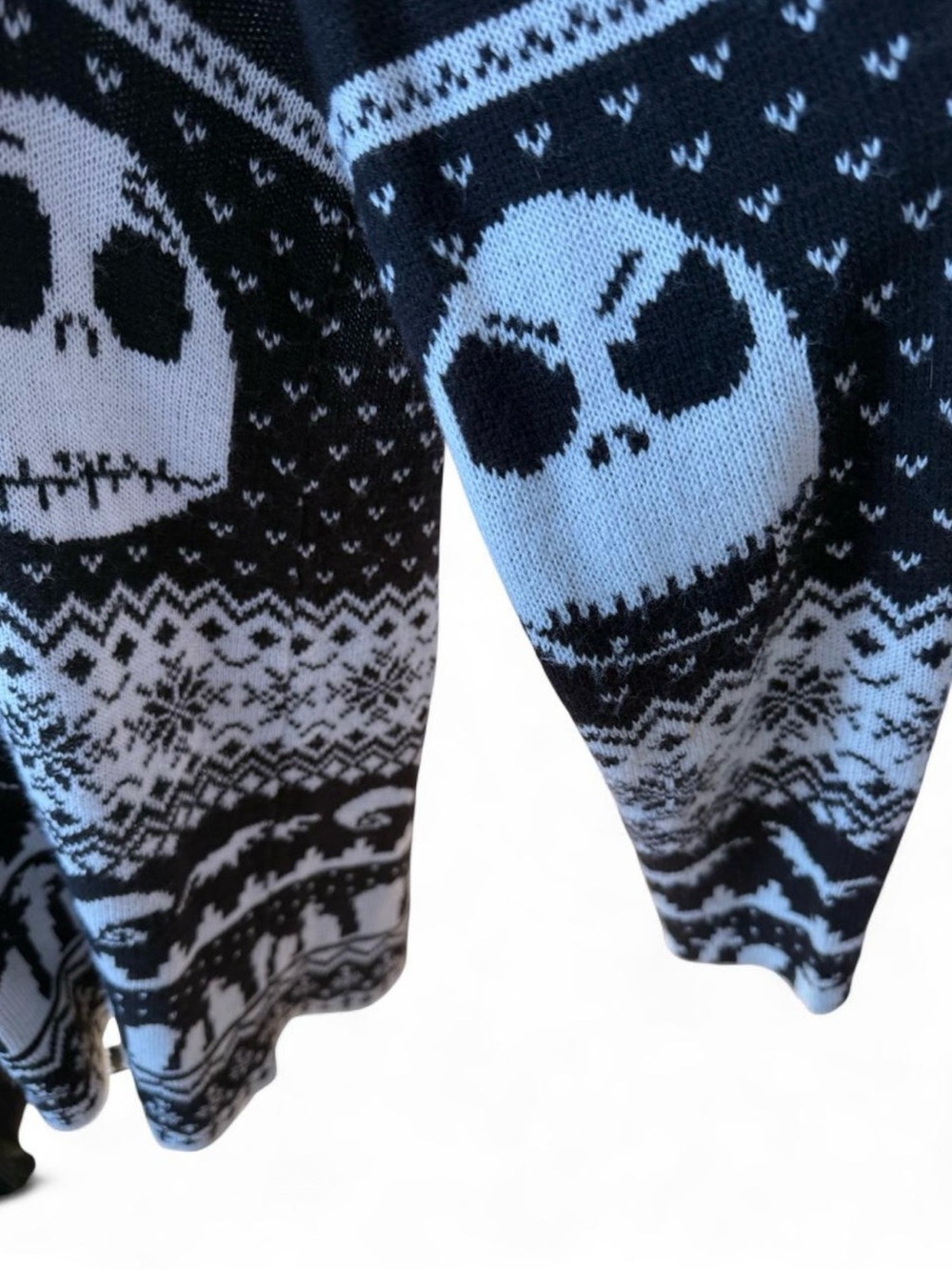 Disney Nightmare Before Christmas Cardigan XL Hot Topic Jack Skellington - Picture 3 of 8
